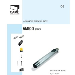 CAME Set of Amico Swing Motors – Gate Leafs of up to 1.8m per gate leaf 250kg Type: A1824