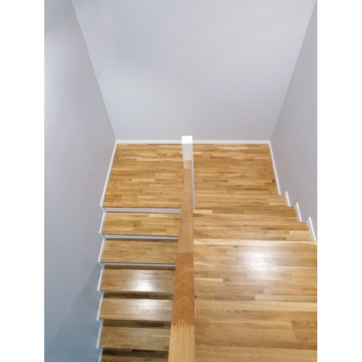 6 Solid Oak Stair Treads And Landing Unfinished Window Sills