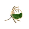 SwingPod Hanging Chair with frame and comfy cushion Premium Spa Garden Home Relax Green