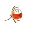 SwingPod Hanging Chair with frame and comfy cushion Premium Spa Garden Home Relax Red