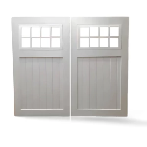 Traditional Pine Wood 8 Pane Garage Doors 7" x 7" (2134 x 2134mm) Custom order