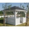 Wooden Garden Frame Gazebo Hot Tub Canopy Shelter BBQ HOUSE 3m x 3m
