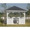 Wooden Garden Frame Gazebo Hot Tub Canopy Shelter BBQ HOUSE 3m x 3m