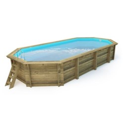 Wooden Swimming Pool 8,5m x 4,57m x 1,45m Pine Wood
